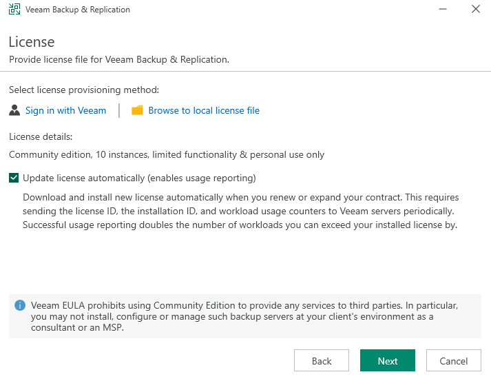 Veeam Backup & Replication 12.2